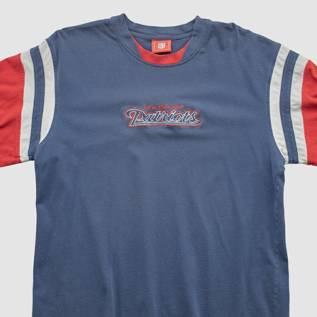 New England Patriots NFL 2000s T-shirt - Navy Vintage cheap