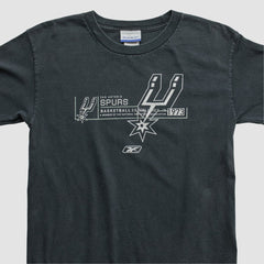 San Antonio Spurs Reebok 2000s Long Sleeve T-shirt - Black Vintage | Vintage discount