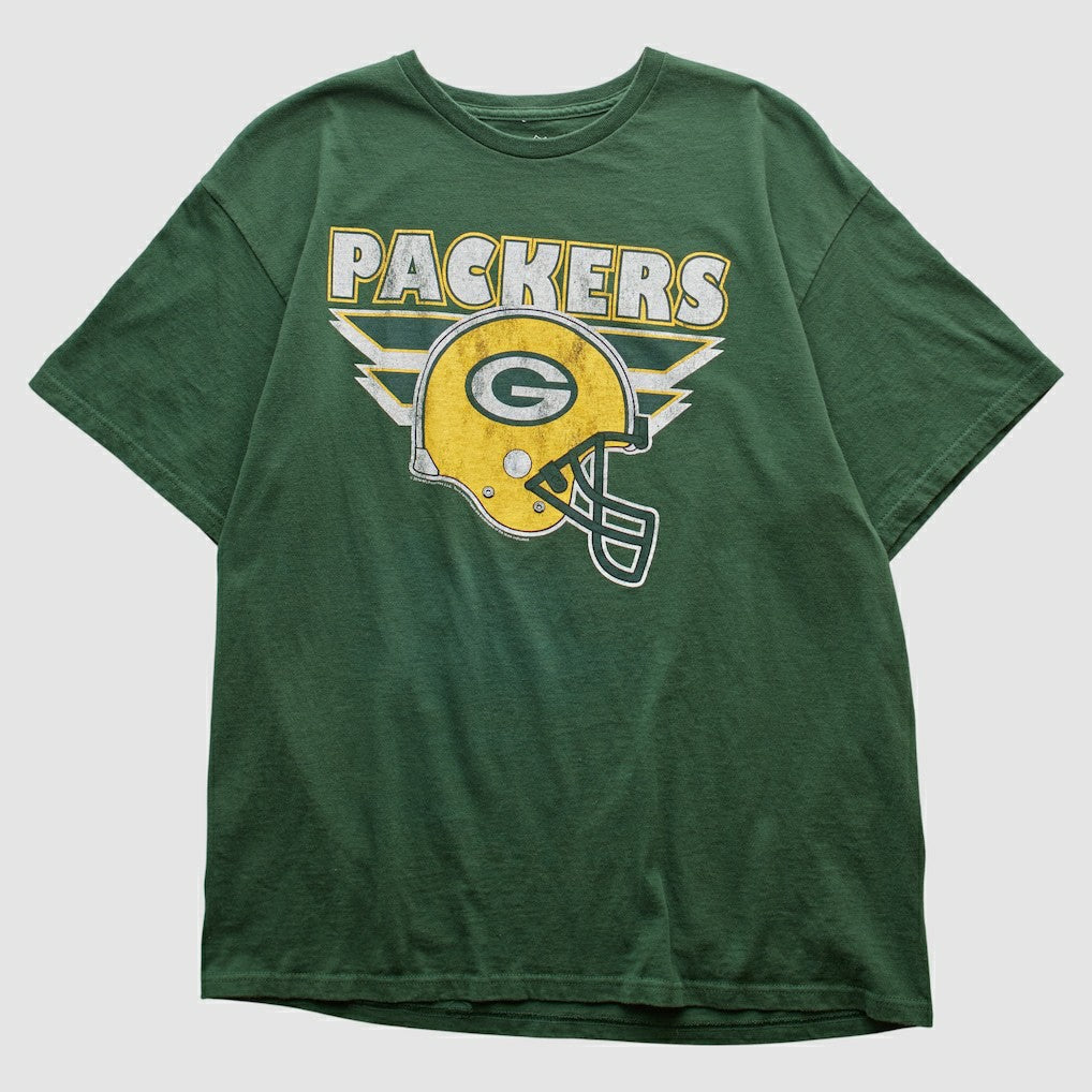 Green Bay Packers NFL 2014 T-shirt - Green Vintage on sale