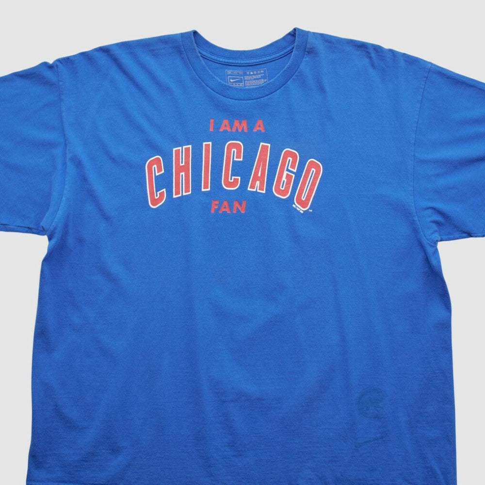 Chicago Cubs 2000s T-shirt - Blue Vintage | Nike
