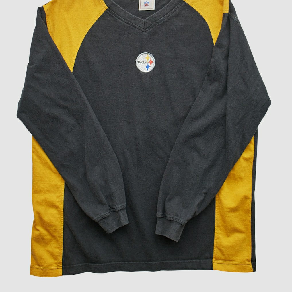 Pittsburgh Steelers NFL 2000s Pullover Sweatshirt - Black Vintage discount