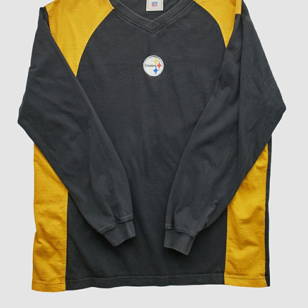 Pittsburgh Steelers NFL 2000s Pullover Sweatshirt - Black Vintage discount