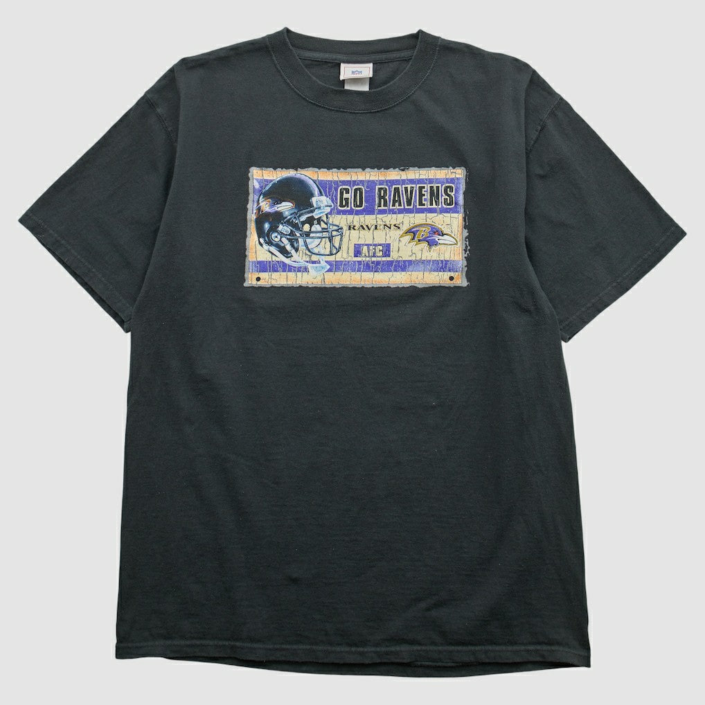 Baltimore Ravens NFL 2000s T-shirt - Black Vintage outlet