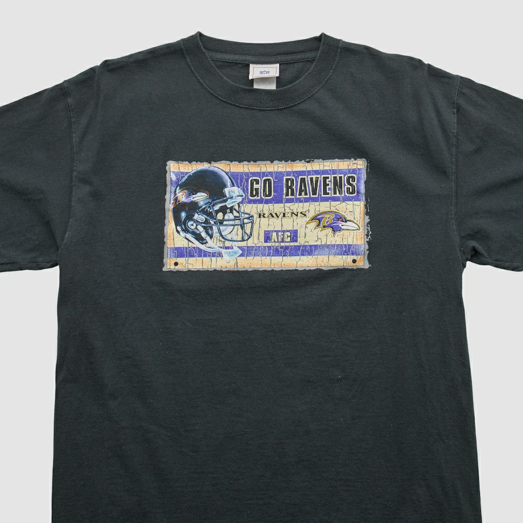 Baltimore Ravens NFL 2000s T-shirt - Black Vintage outlet