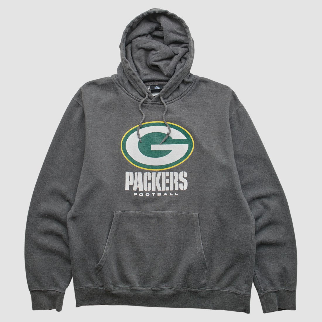 Green Bay Packers NFL 2010s Hooded Pullover Sweatshirt - Charcoal Vintage outlet
