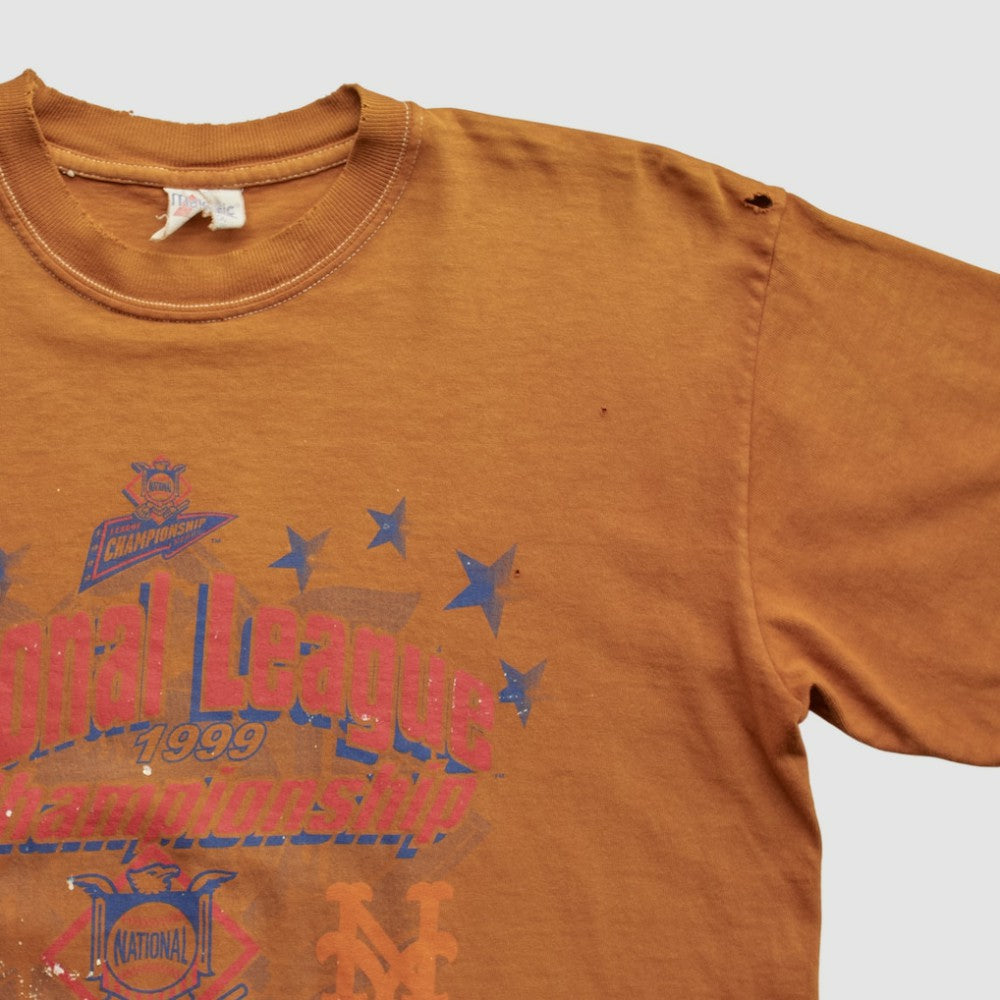 MLB National League Championship Majestic 1999 T-shirt - Orange Vintage