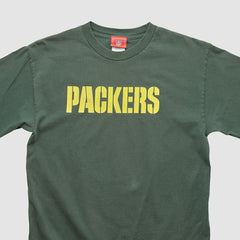 Green Bay Packers NFL 2000s Long Sleeve T-shirt - Green Vintage sale