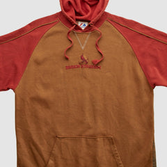 St. Louis Cardinals Majestic 2010s Hooded Pullover Sweatshirt - Brown Vintage