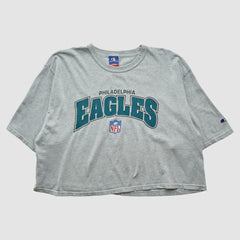 Philadelphia Eagles Champion 2000s T-shirt - Heather Gray Vintage sale