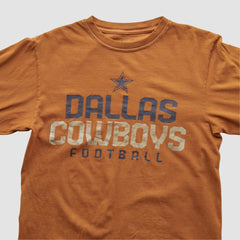 Dallas Cowboys Team Edition Apparel 2000s Long Sleeve T-shirt - Orange Vintage for sale