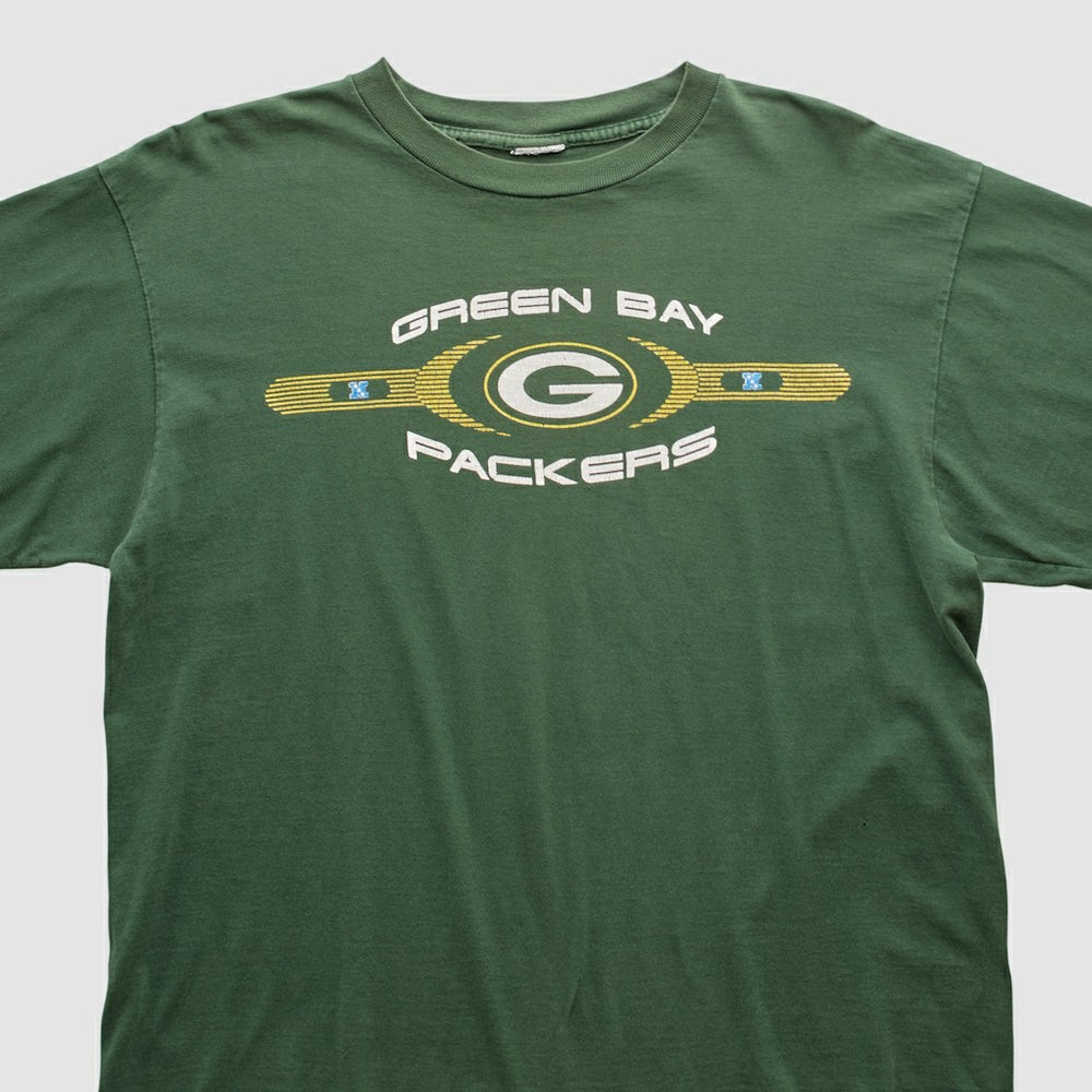 Green Bay Packers 2000s Long Sleeve T-shirt - Green Vintage sale