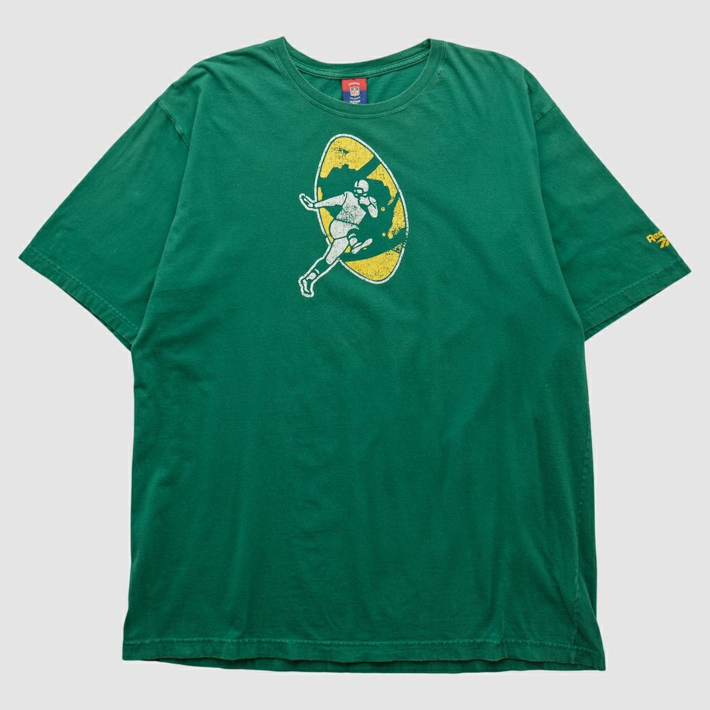 Green Bay Packers Reebok 2000s T-shirt - Green Vintage on sale