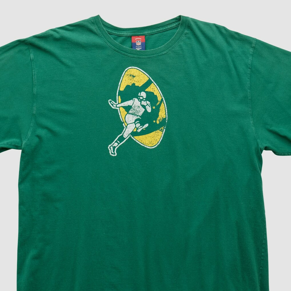 Green Bay Packers Reebok 2000s T-shirt - Green Vintage on sale