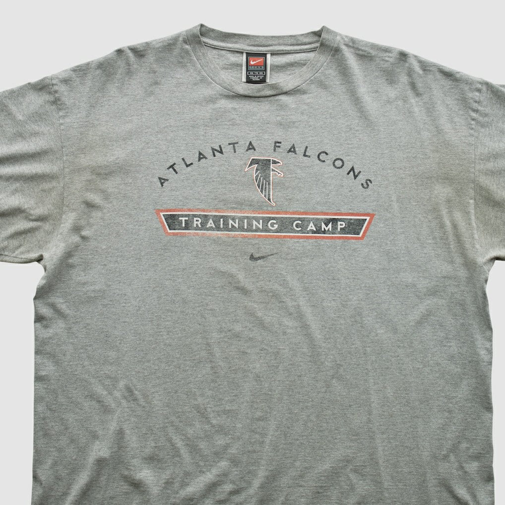 Atlanta Falcons 2000s T-shirt - Heather Gray Vintage sale