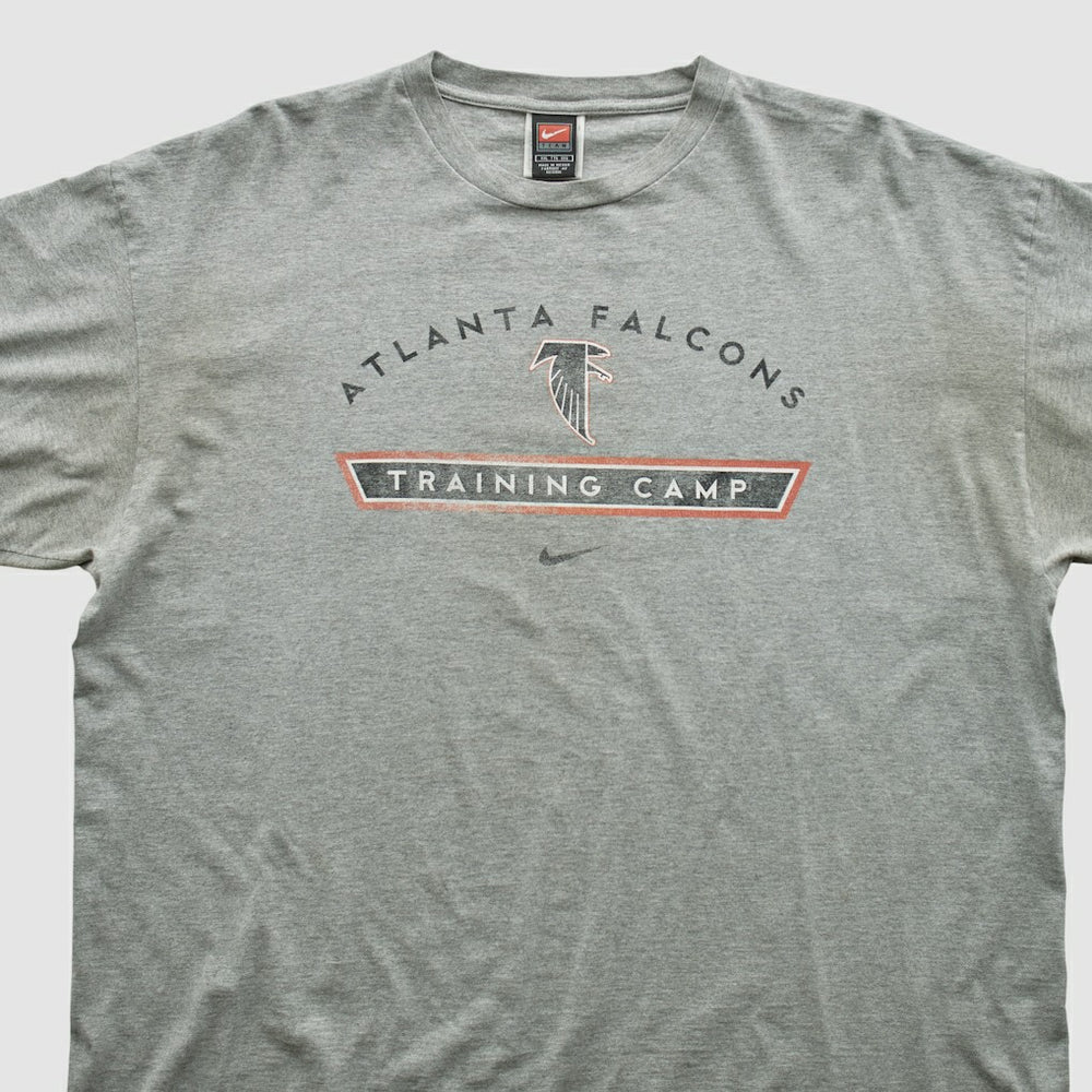 Atlanta Falcons 2000s T-shirt - Heather Gray Vintage sale