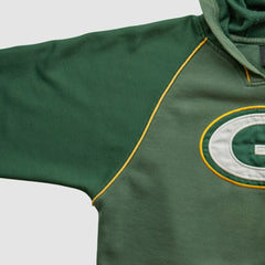 Green Bay Packers NFL 2010s Hooded Pullover Sweatshirt - Green Vintage for sale