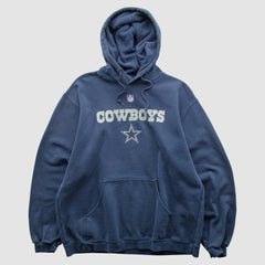 Dallas Cowboys Reebok 2000s Hooded Pullover Sweatshirt - Navy Vintage outlet