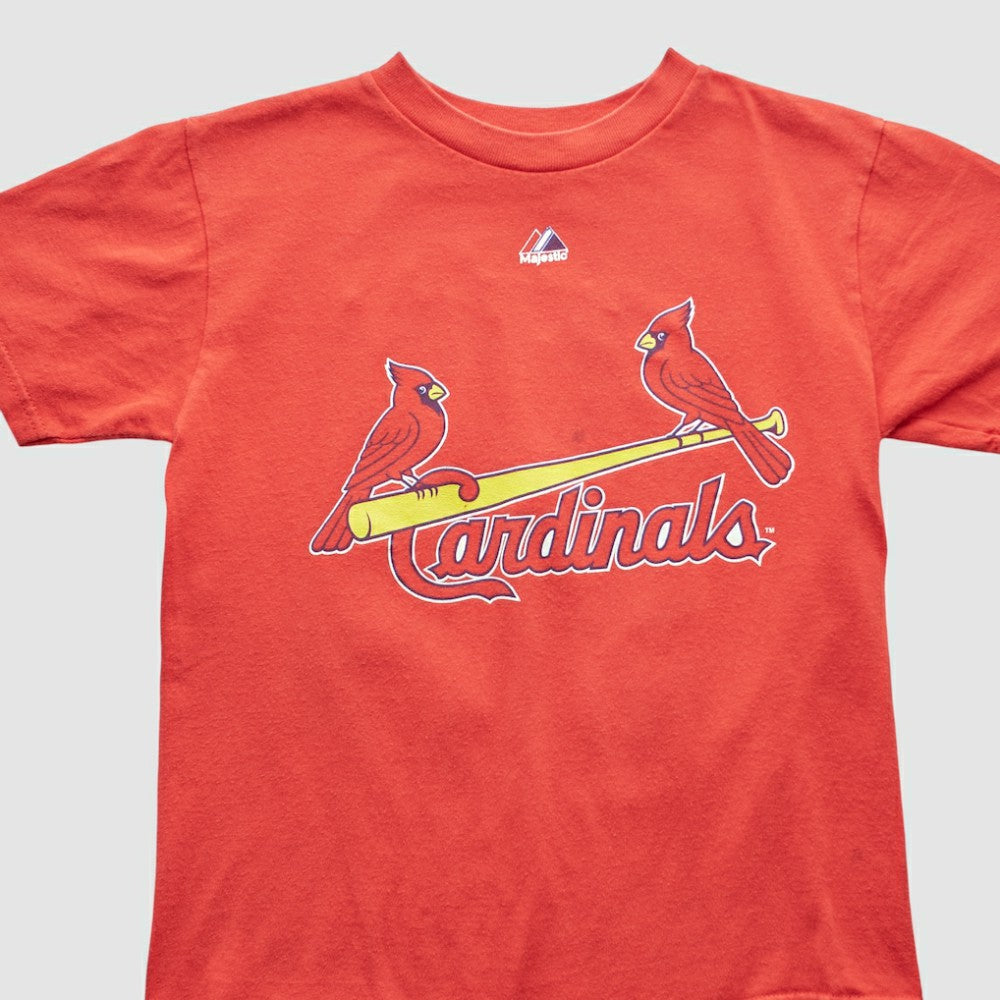 St. Louis Cardinals Majestic 2000s T-shirt - Red Vintage