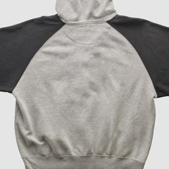 Chicago White Sox Majestic 2000s Hooded Full Zip Sweatshirt - Heather Gray Vintage