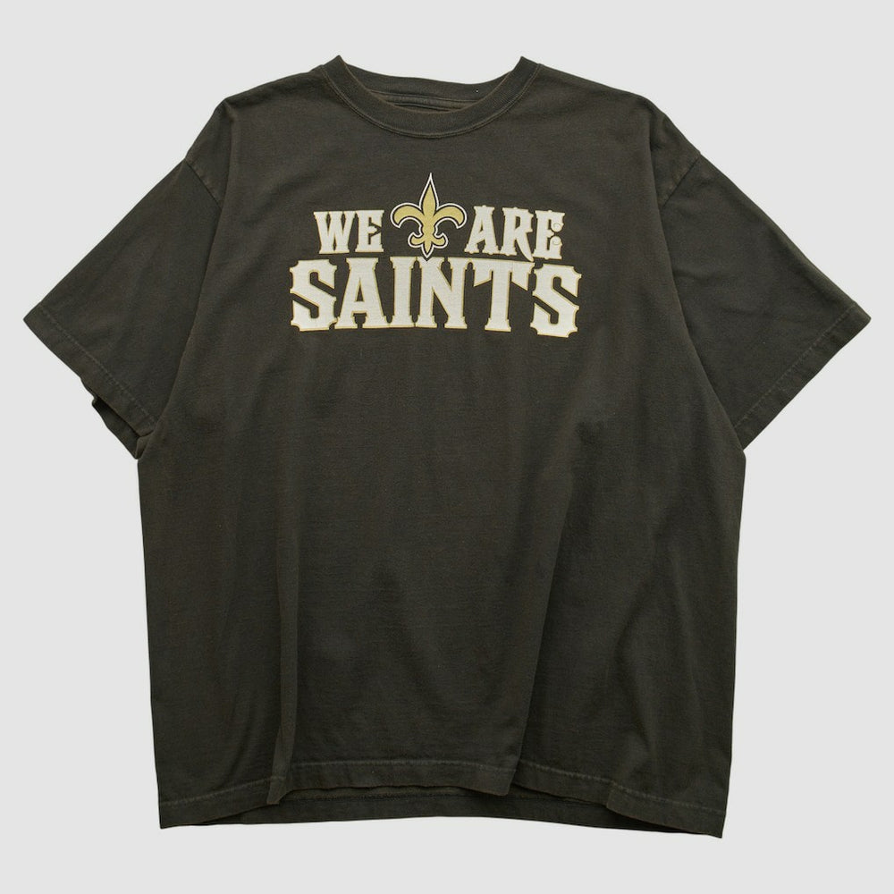 New Orleans Saints Reebok 2000s T-shirt - Black Vintage sale