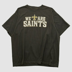 New Orleans Saints Reebok 2000s T-shirt - Black Vintage sale