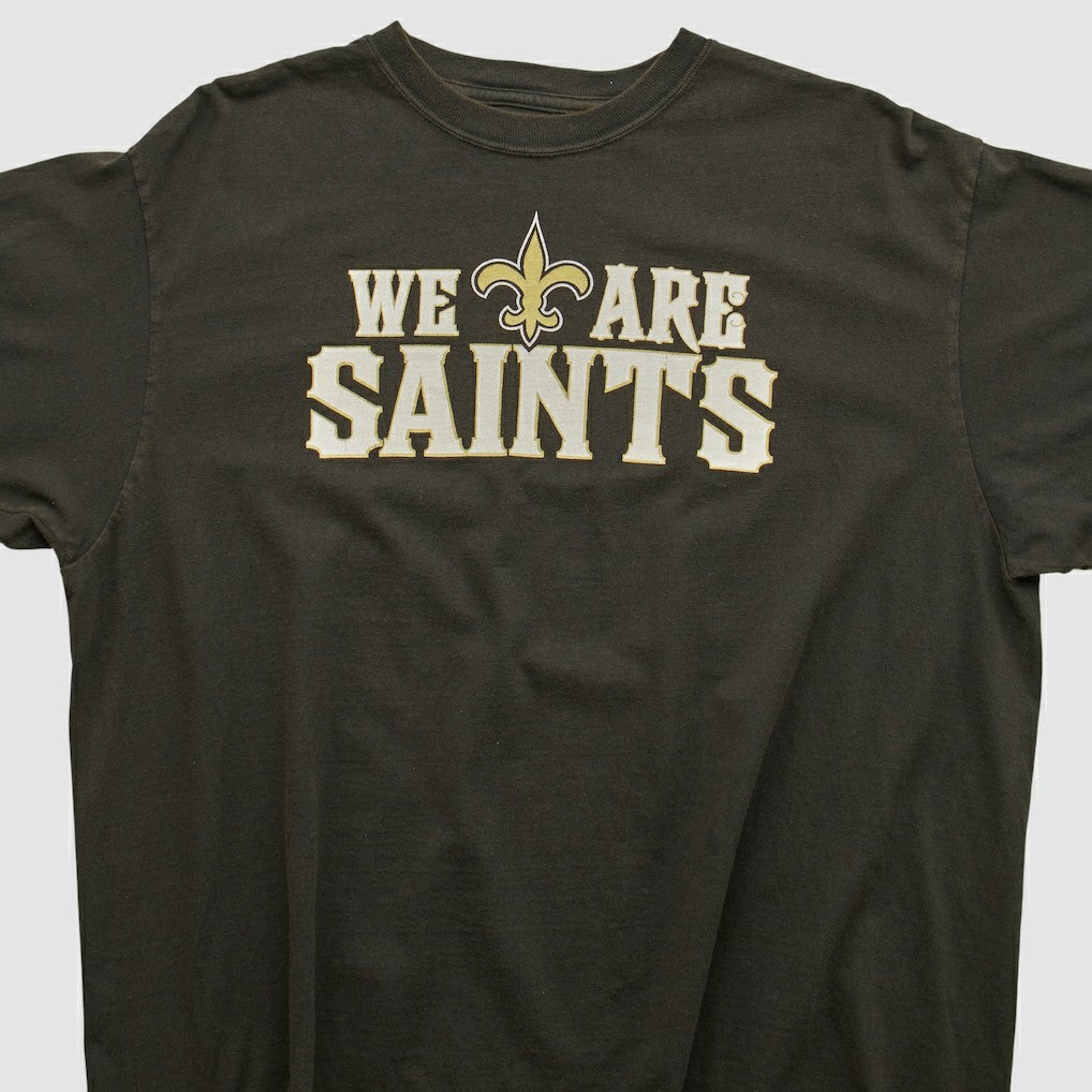 New Orleans Saints Reebok 2000s T-shirt - Black Vintage sale