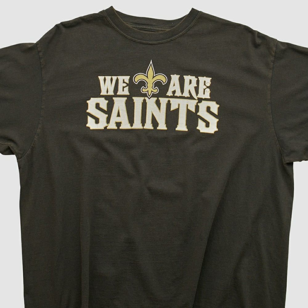New Orleans Saints Reebok 2000s T-shirt - Black Vintage sale