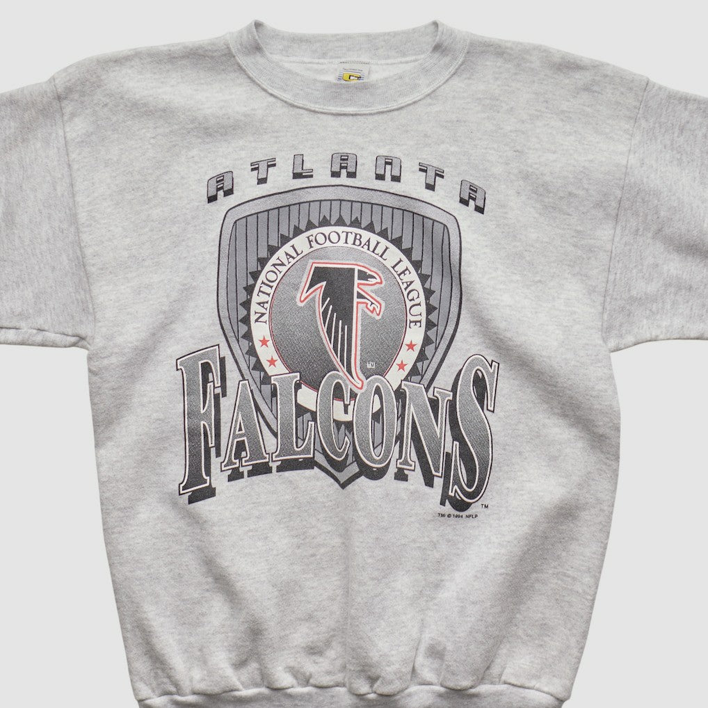 Atlanta Falcons Competitor 1994 Pullover Sweatshirt - Heather Gray Vintage sale