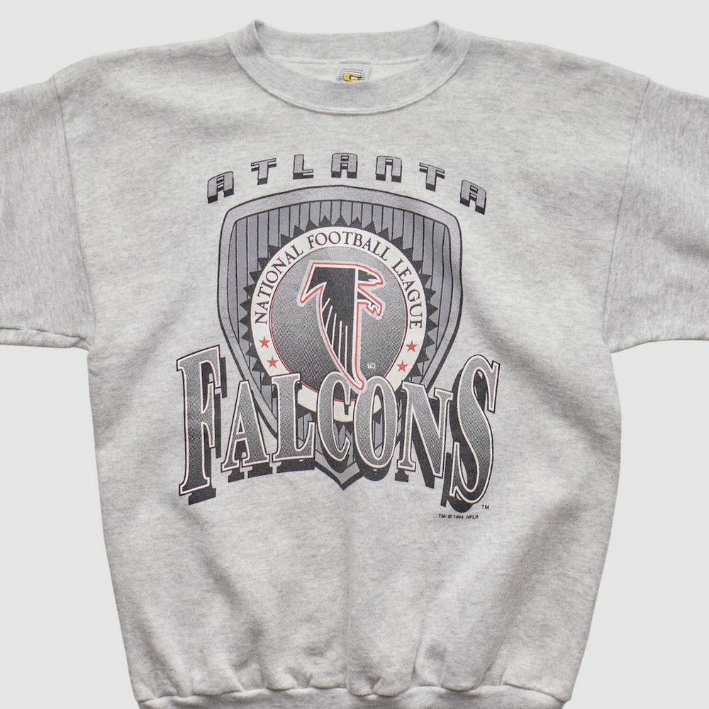 Atlanta Falcons Competitor 1994 Pullover Sweatshirt - Heather Gray Vintage sale