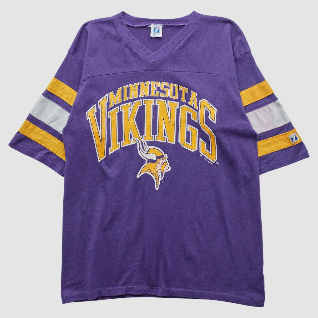Minnesota Vikings Logo 7 90s T-shirt - Purple Vintage discount