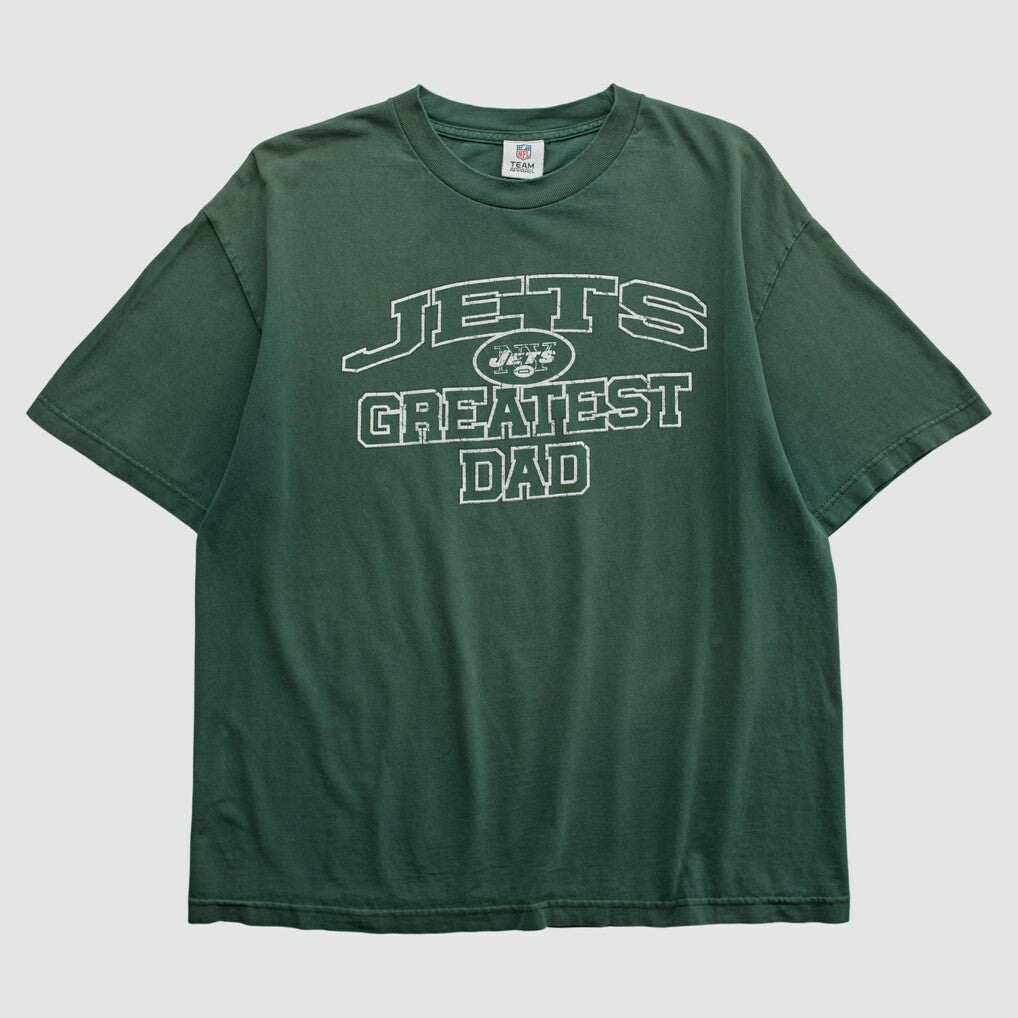 New York Jets NFL 2010s T-shirt - Green Vintage discount