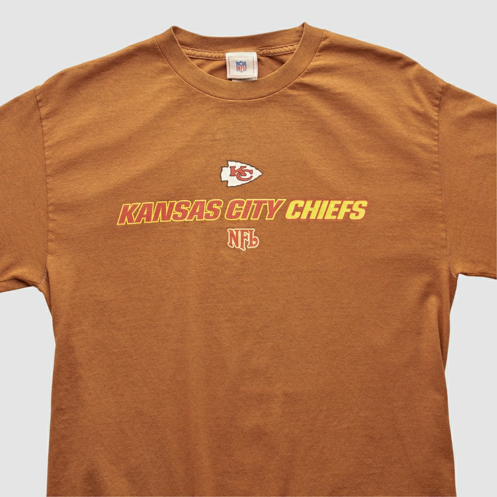 Kansas City Chiefs NFL 2000s Long Sleeve T-shirt - Brown Vintage outlet
