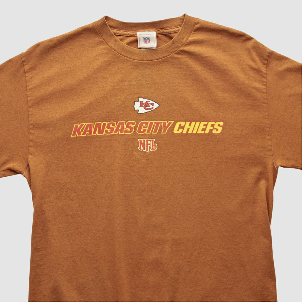 Kansas City Chiefs NFL 2000s Long Sleeve T-shirt - Brown Vintage outlet