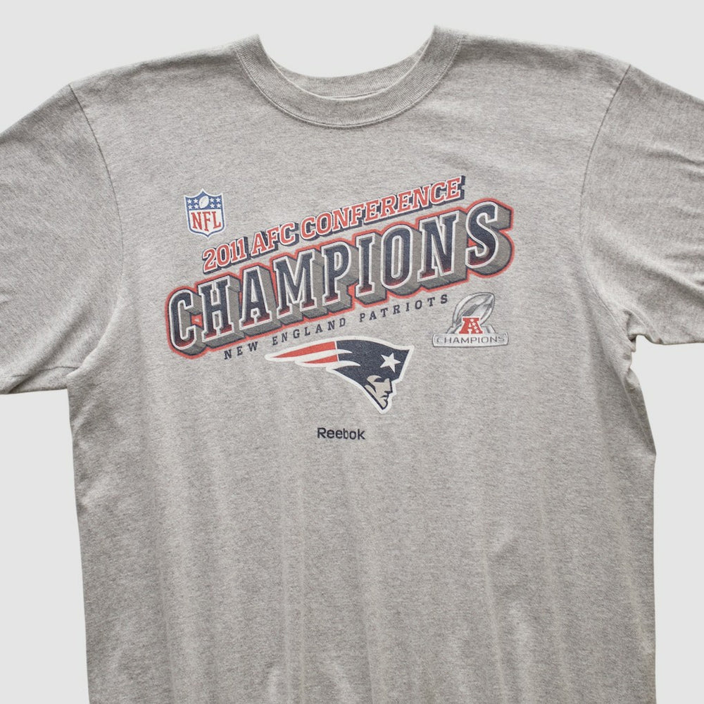 New England Patriots Reebok 2011 T-shirt - Heather Gray Vintage online