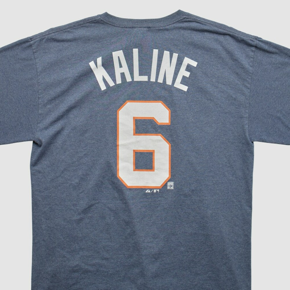 Detroit Tigers Majestic 2010s T-shirt - Blue Vintage
