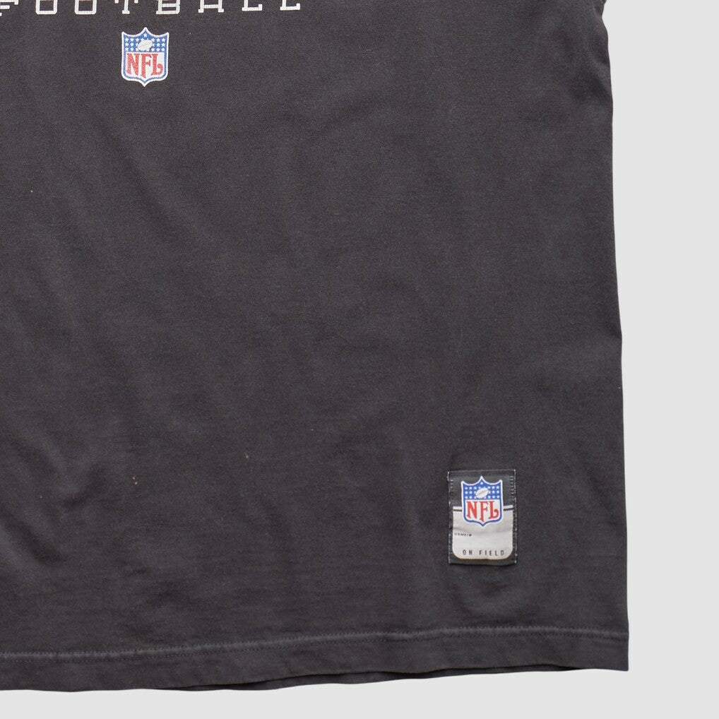 Pittsburgh Steelers Reebok 2000s T-shirt - Black Vintage for sale