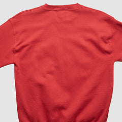 San Francisco 49ers Home Team Advantage 90s Pullover Sweatshirt - Red Vintage on sale