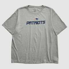 New England Patriots Team Edition Apparel 2000s T-shirt - Heather Gray Vintage for sale