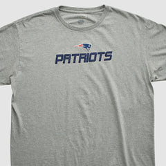 New England Patriots Team Edition Apparel 2000s T-shirt - Heather Gray Vintage for sale