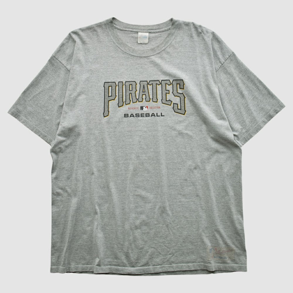 Pittsburgh Pirates Majestic 2003 T-shirt - Heather Gray Vintage