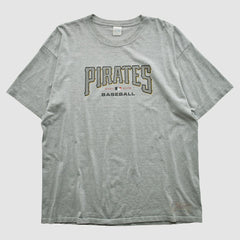 Pittsburgh Pirates Majestic 2003 T-shirt - Heather Gray Vintage