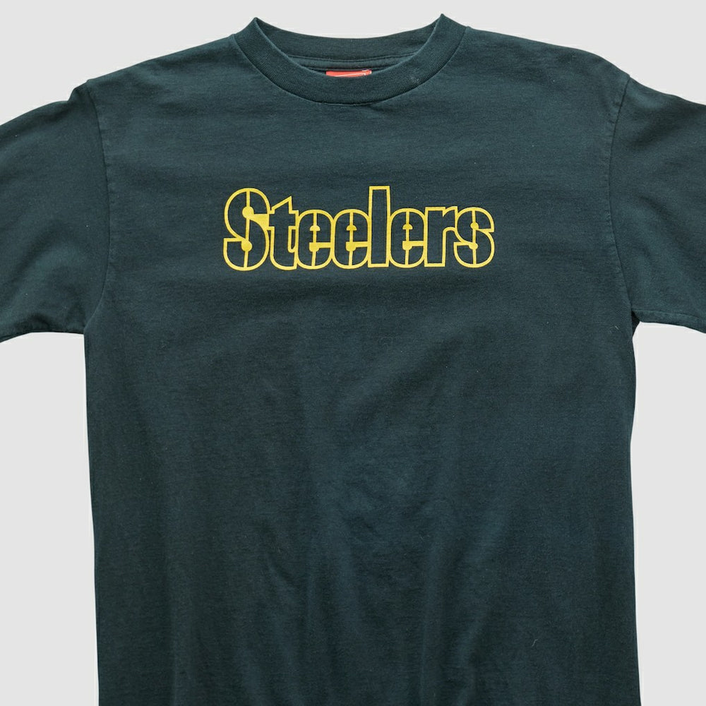 Pittsburgh Steelers NFL 2000s Long Sleeve T-shirt - Black Vintage for sale