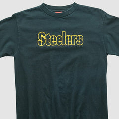 Pittsburgh Steelers NFL 2000s Long Sleeve T-shirt - Black Vintage for sale