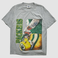 Green Bay Packers Lee Apparel 90s T-shirt - Heather Gray Vintage online