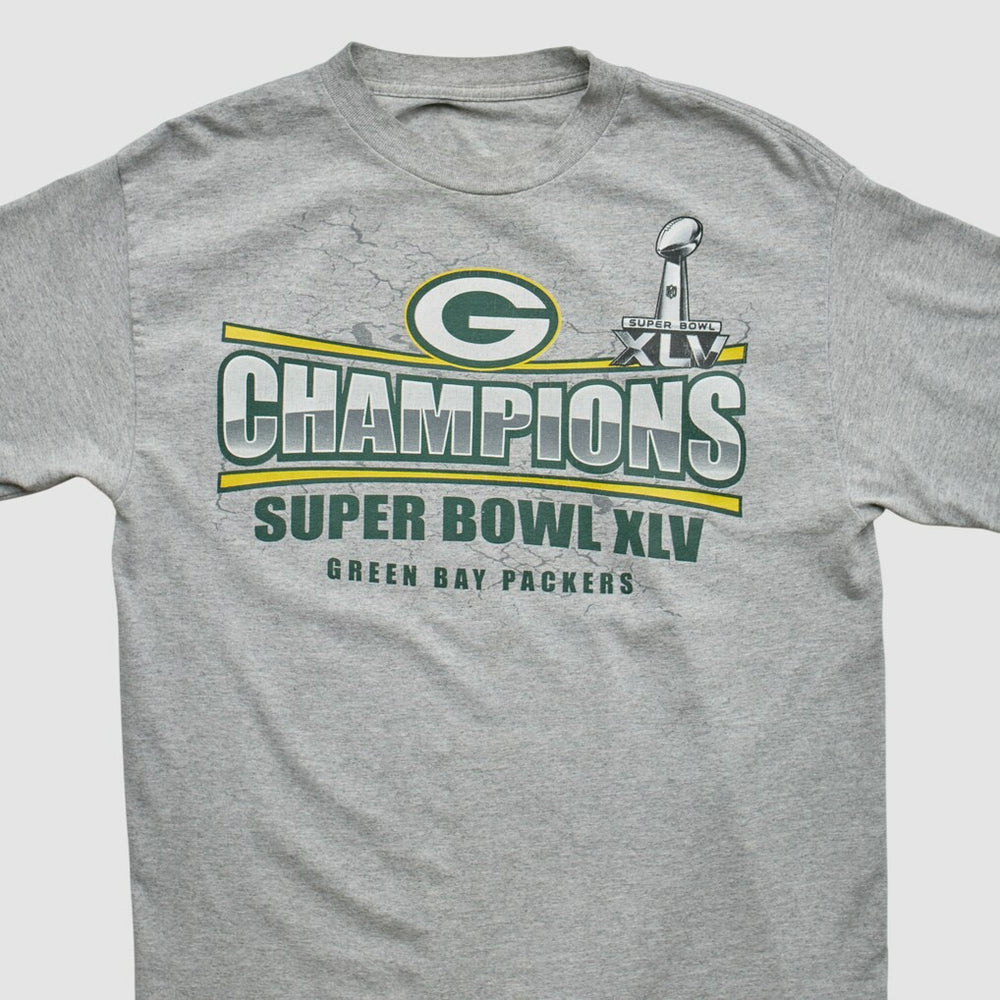 Green Bay Packers 2011 T-shirt - Heather Gray Vintage discount