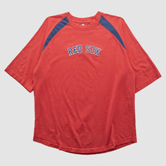 Boston Red Sox Genuine Merchandise 2000s T-shirt - Red Vintage