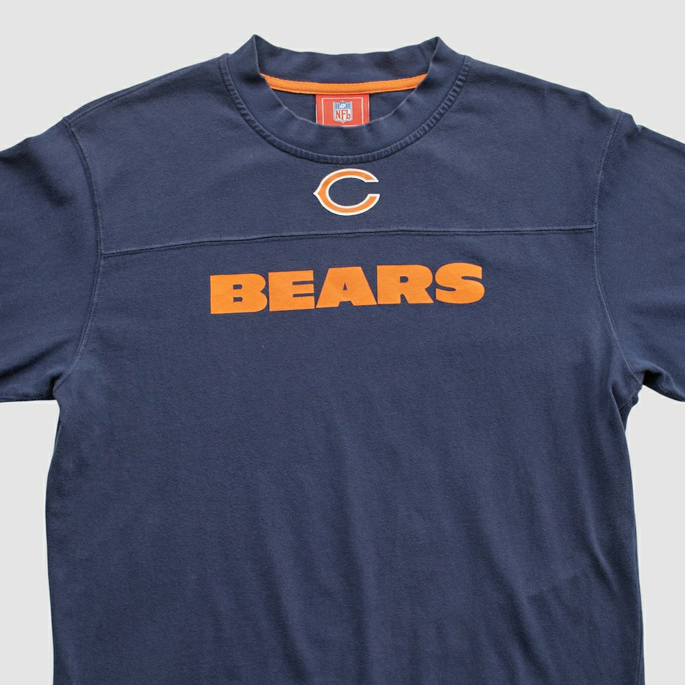 Chicago Bears NFL 2000s Long Sleeve T-shirt - Navy Vintage online