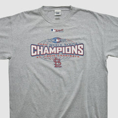 St. Louis Cardinals Lee Apparel 2006 T-shirt - Heather Gray Vintage