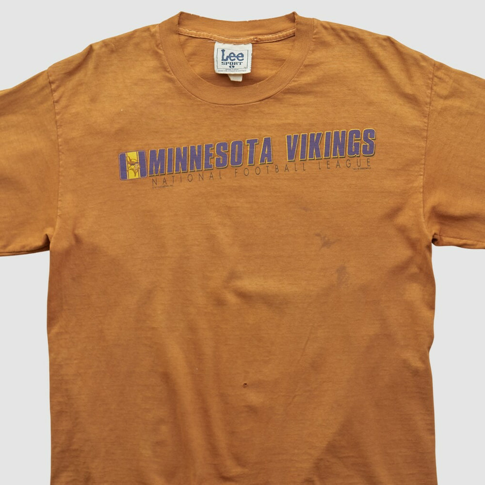 Minnesota Vikings Lee Apparel 2000s Long Sleeve T-shirt - Brown Vintage for sale