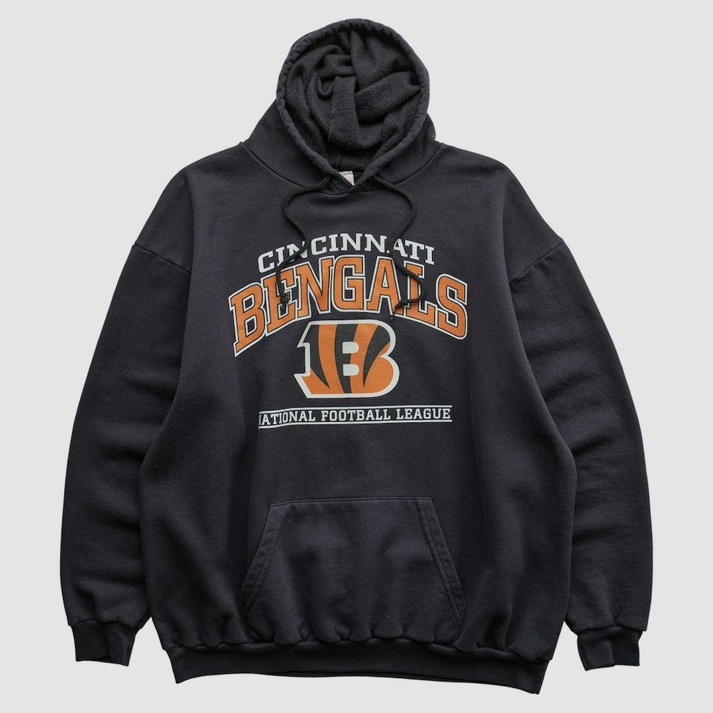 Cincinnati Bengals NFL 2010s Hooded Pullover Sweatshirt - Black Vintage discount